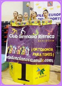 Nuestras Gimnastas Campeonas Del Trofeo La Nucía