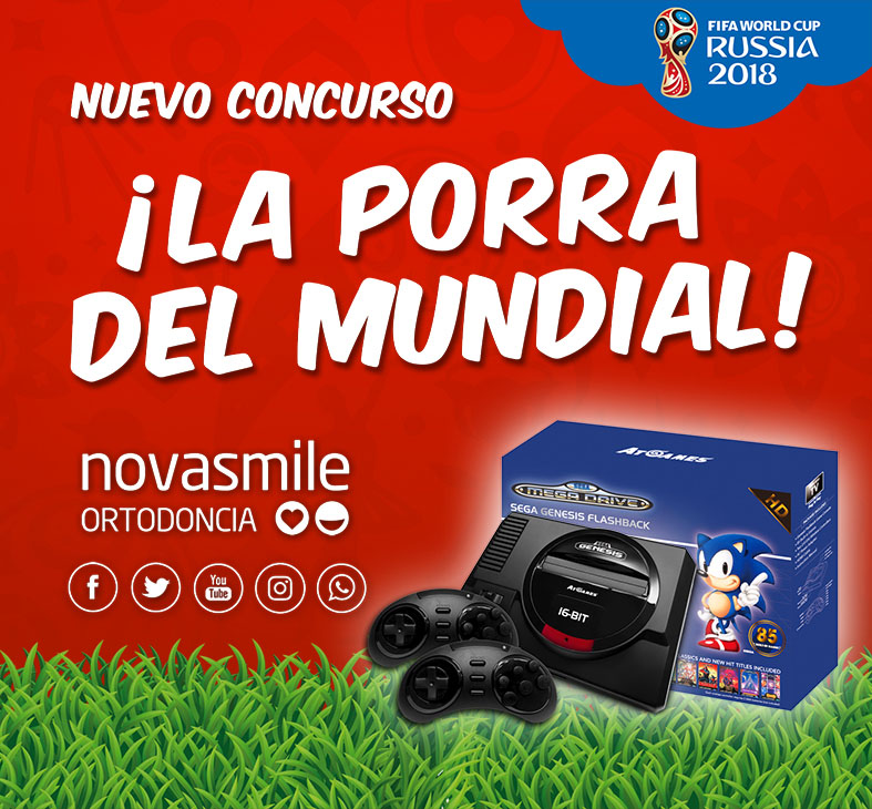 ¡Participa en nuestra Porra del Mundial de fútbol de Novasmile!