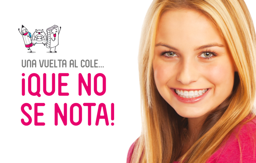 Una vuelta al cole que no se nota - Oferta ortodoncia estética brackets 3M